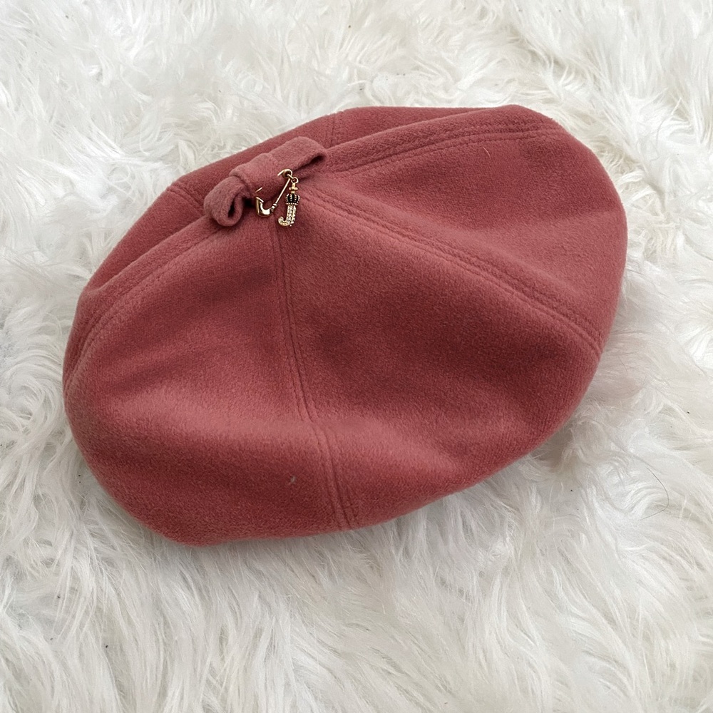 JUICY COUTURE AUTHENTIC VINTAGE PINK BERET